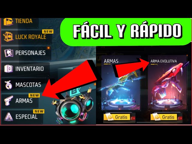 Descubre cómo obtener armas evolutivas en Free Fire de forma gratuita: ¡Conviértete en un experto en el juego!