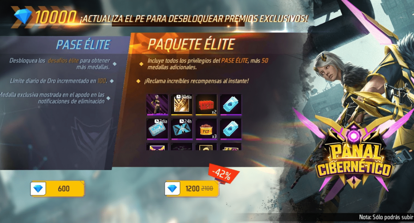 descubre el costo del pase elite en free fire y disfruta al maximo tus eventos