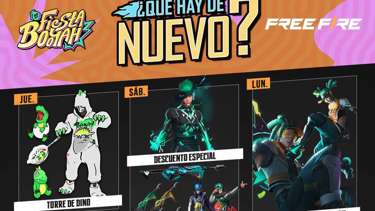 descubre los eventos especiales de este mes en free fire y maximiza tus habilidades con las armas