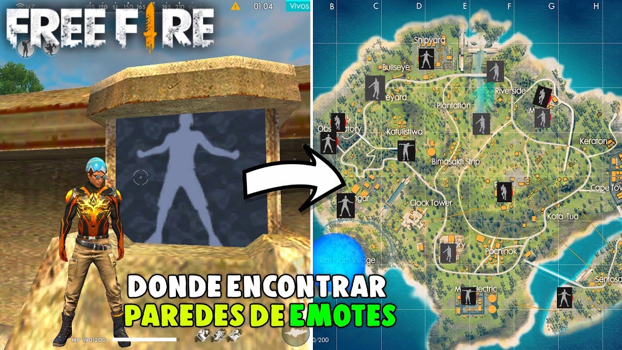 descubre los mejores lugares para encontrar emotes raros en free fire