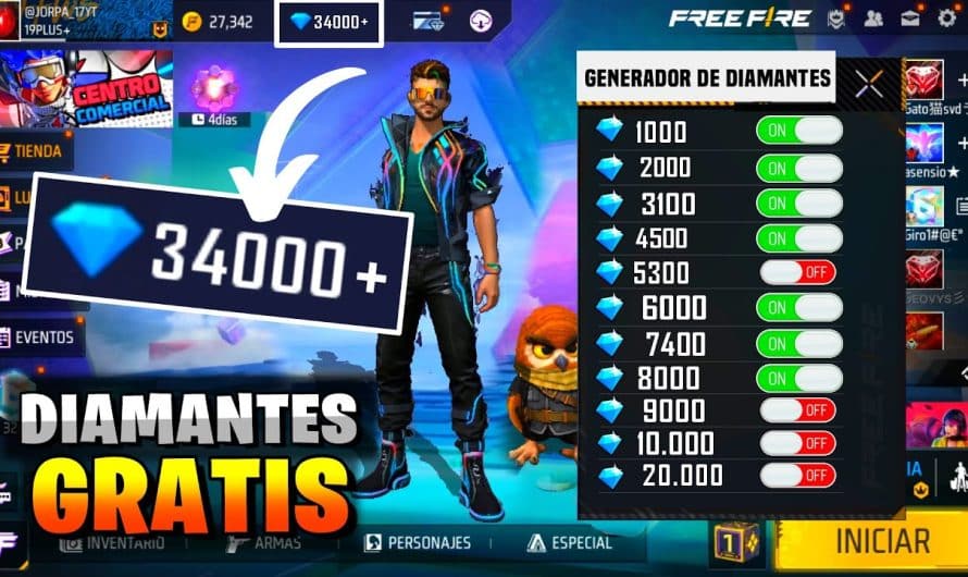 Generador de Diamantes Gratis Para Free Fire