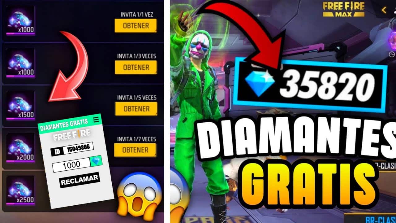 obten juegosff diamantes gratis para free fire ahora